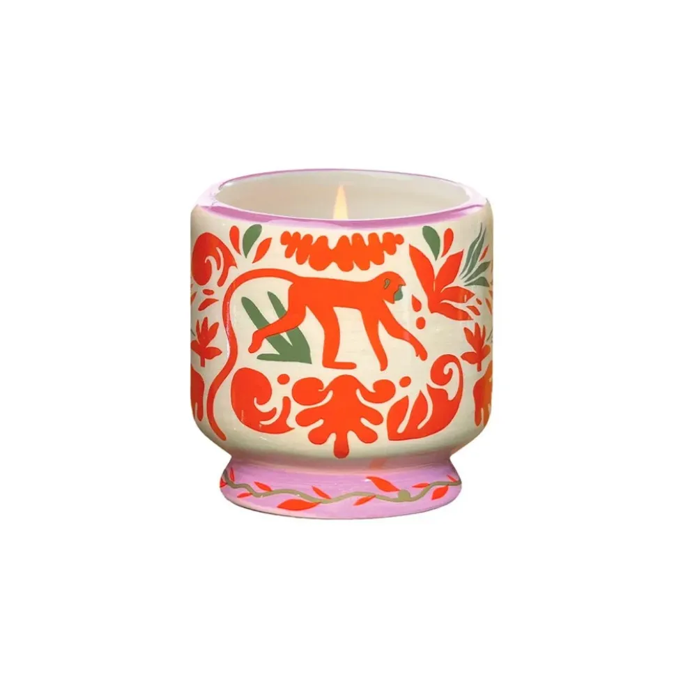Jungle Coconut & Amber (Monkey) Scented Soy Wax Candle