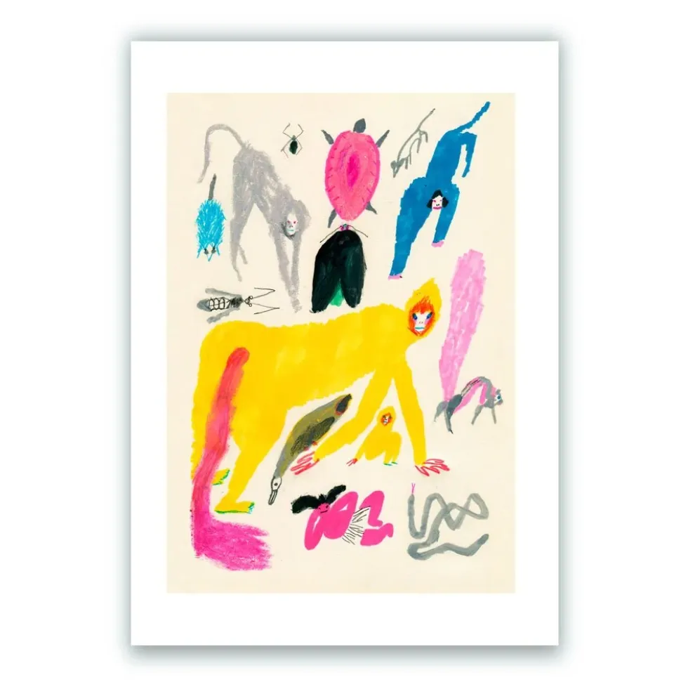 Kintaró Giclée Print A4