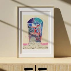Kong Cafe and Bar Giclée Print A4
