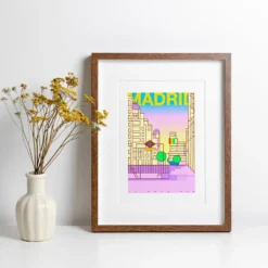 La Gran Vía Giclée Print A5