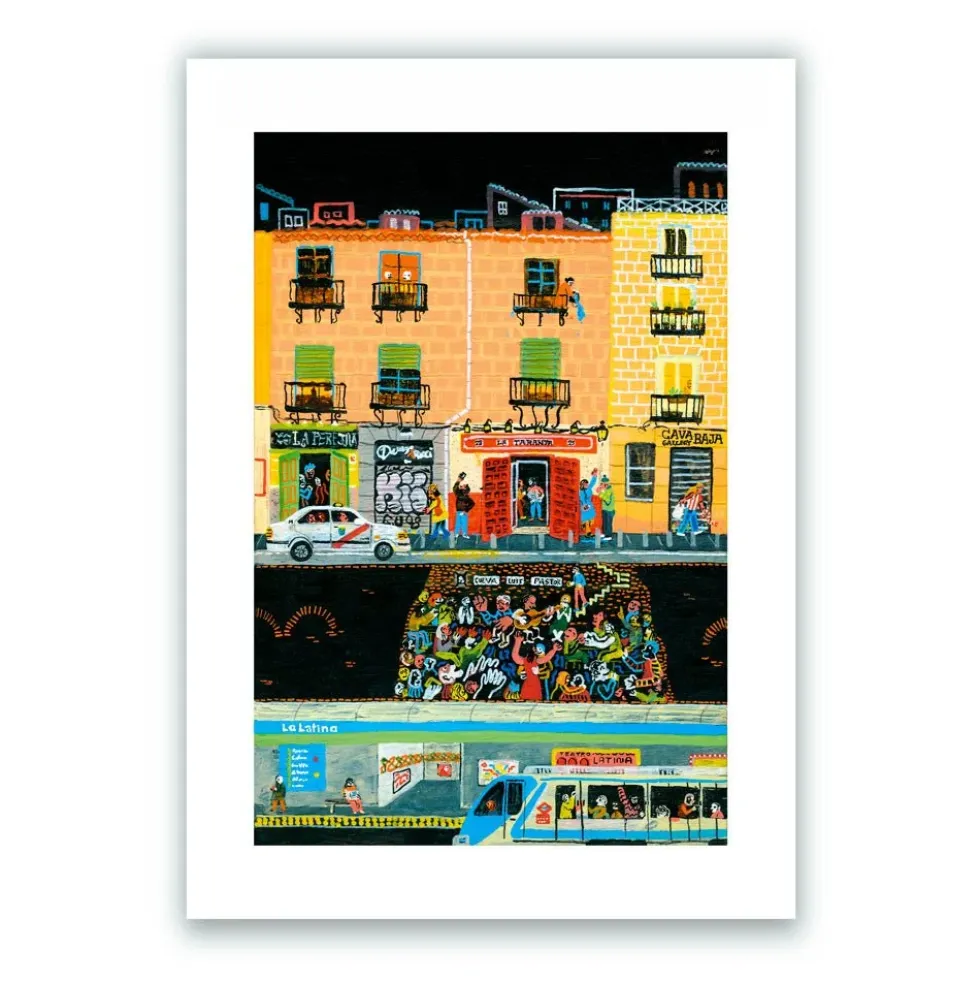 La Latina Giclée Print A4