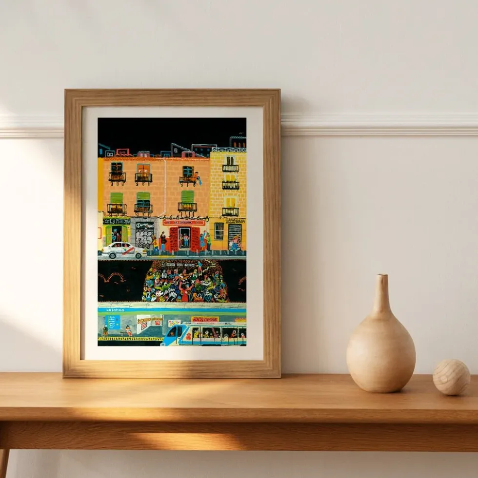 La Latina Giclée Print A4