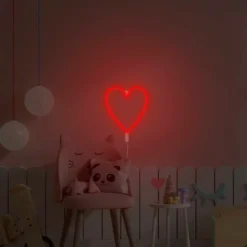 Lamp Led Neon - Heart Red