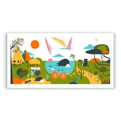Landscape La Buena Vida Giclée Print