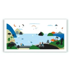Landscape La Gran Bahía Giclée Print