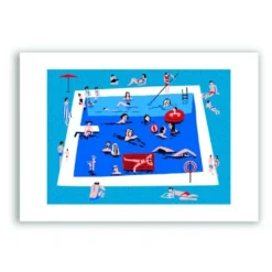 La Piscina Giclée Print