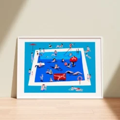 La Piscina Giclée Print