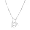 Large Silver Together Necklace