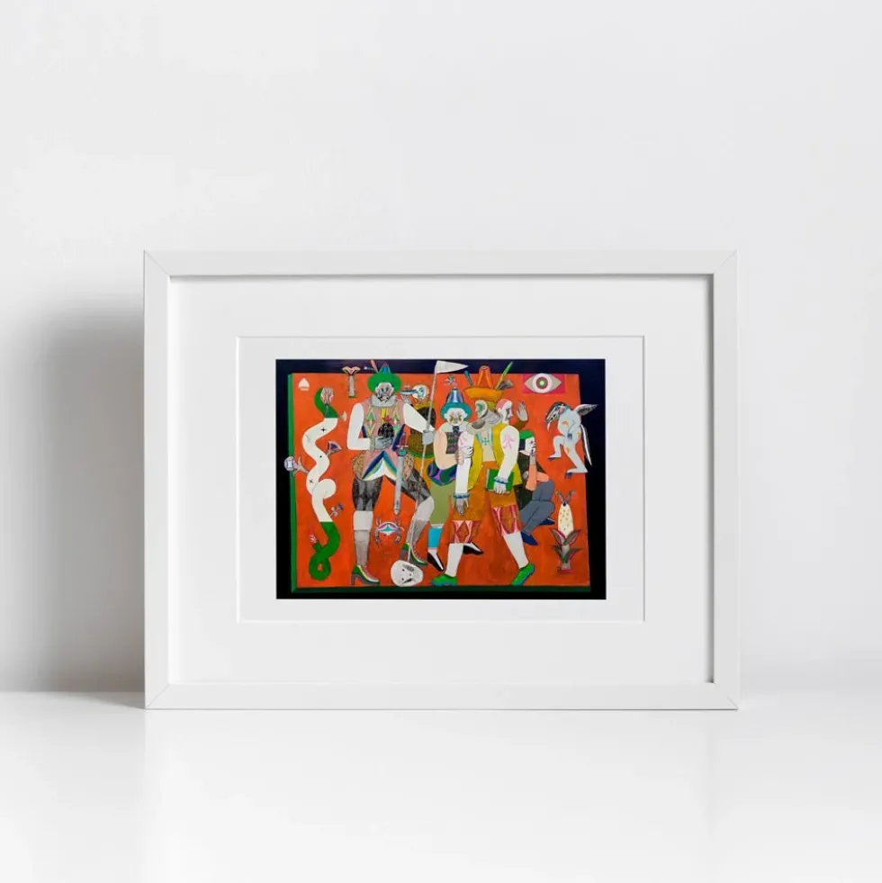 La Tempestad Giclée Print A4