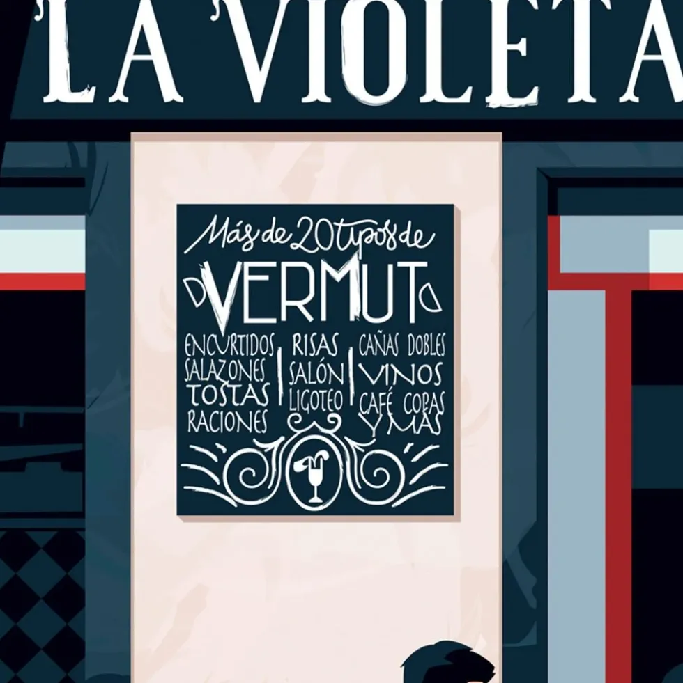 La Violeta Giclée Print