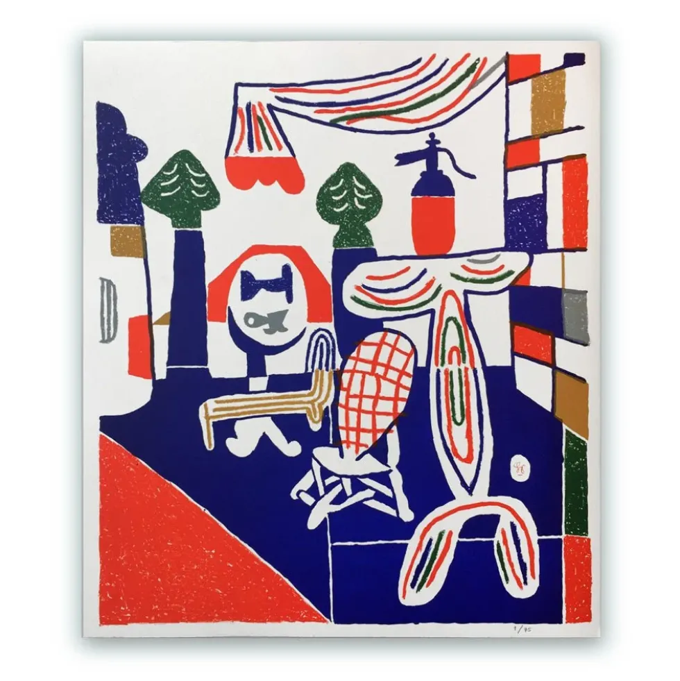 Le Dôme 2018 Lithography