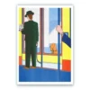 Le Metro - Simon Bailly Risograph A3