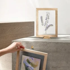 Linia Frame A4 Oak Incl Frame Stand