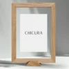 Linia Frame A5 Oak Incl Frame Stand