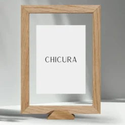 Linia Frame A5 Oak Incl Frame Stand