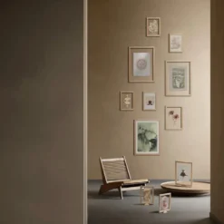 Linia Frame A5 Oak Incl Frame Stand