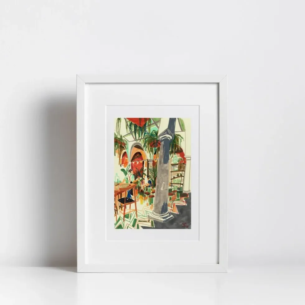 Lobo Lopez Giclée Print A4
