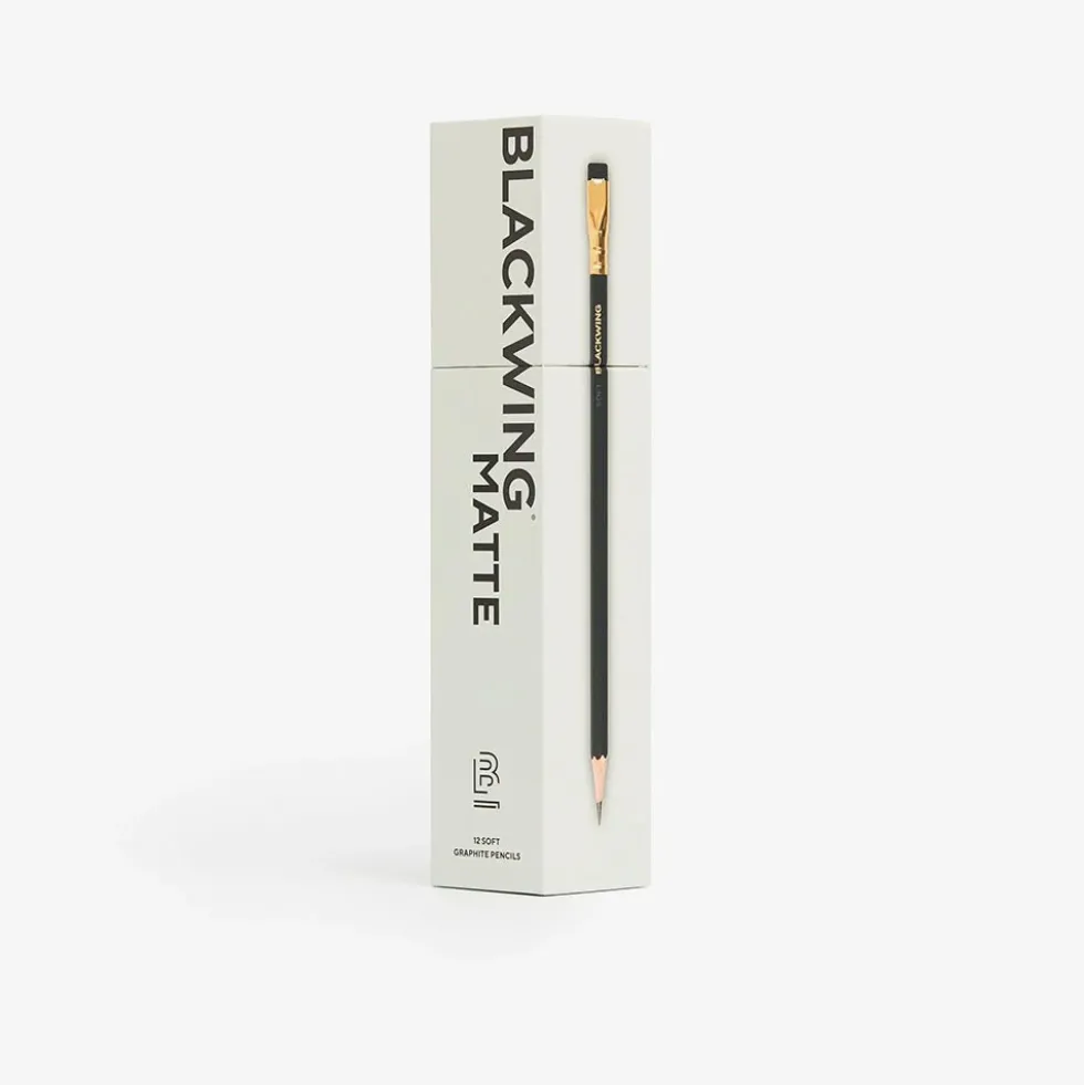 Lápiz Blackwing Matte Negro