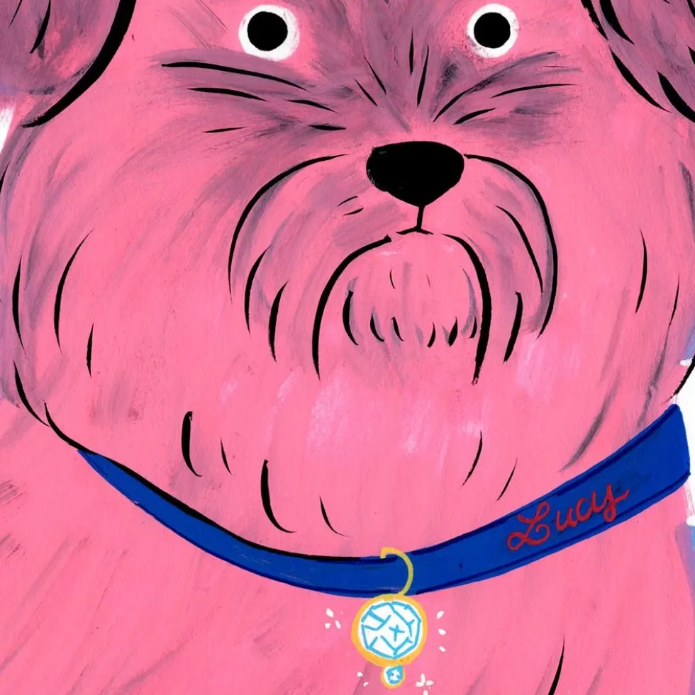 Lucy Giclée Print 22x22