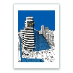 Madrid Schweppes Giclée Print