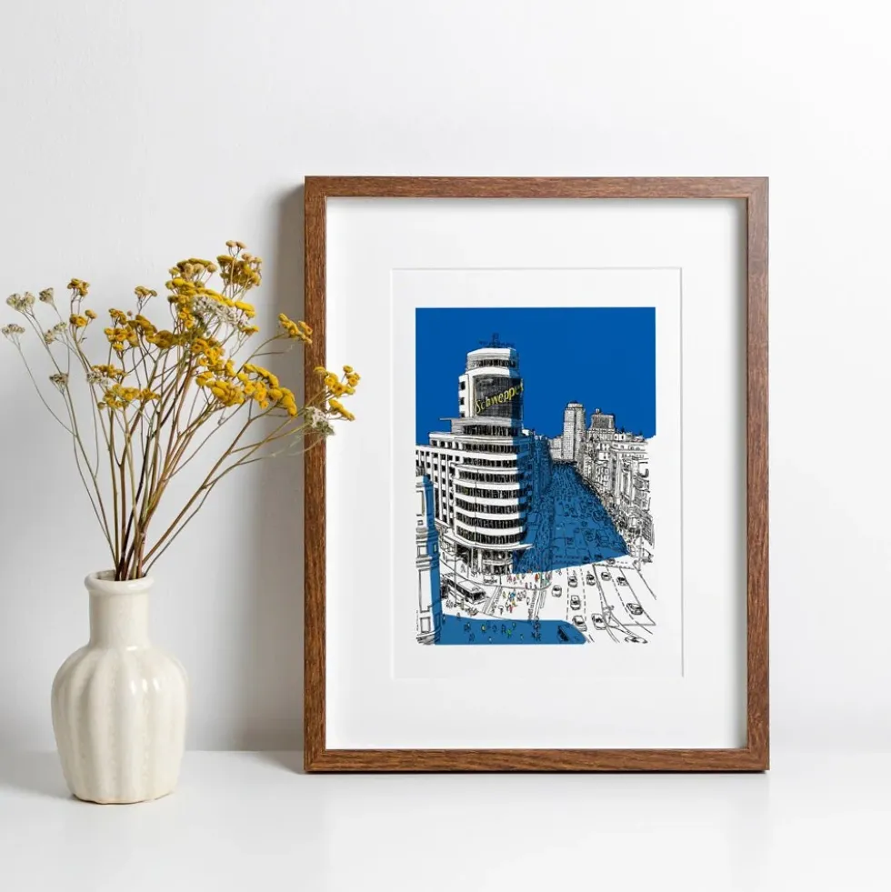 Madrid Schweppes Giclée Print
