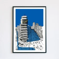 Madrid Schweppes Giclée Print