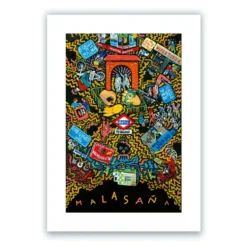 Malasaña Giclée Print A4