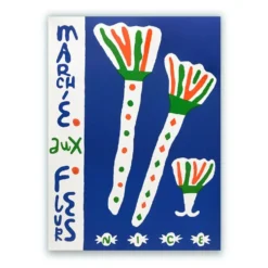 Marché aux Fleurs 2025 Lithographic Print
