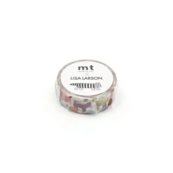 Masking Tape Colorful Dog