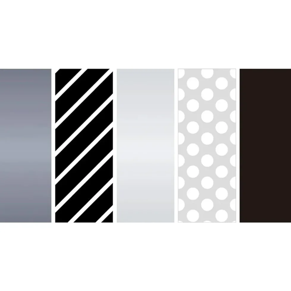 Masking Tape Gift Box 5 Pieces Monotone 3