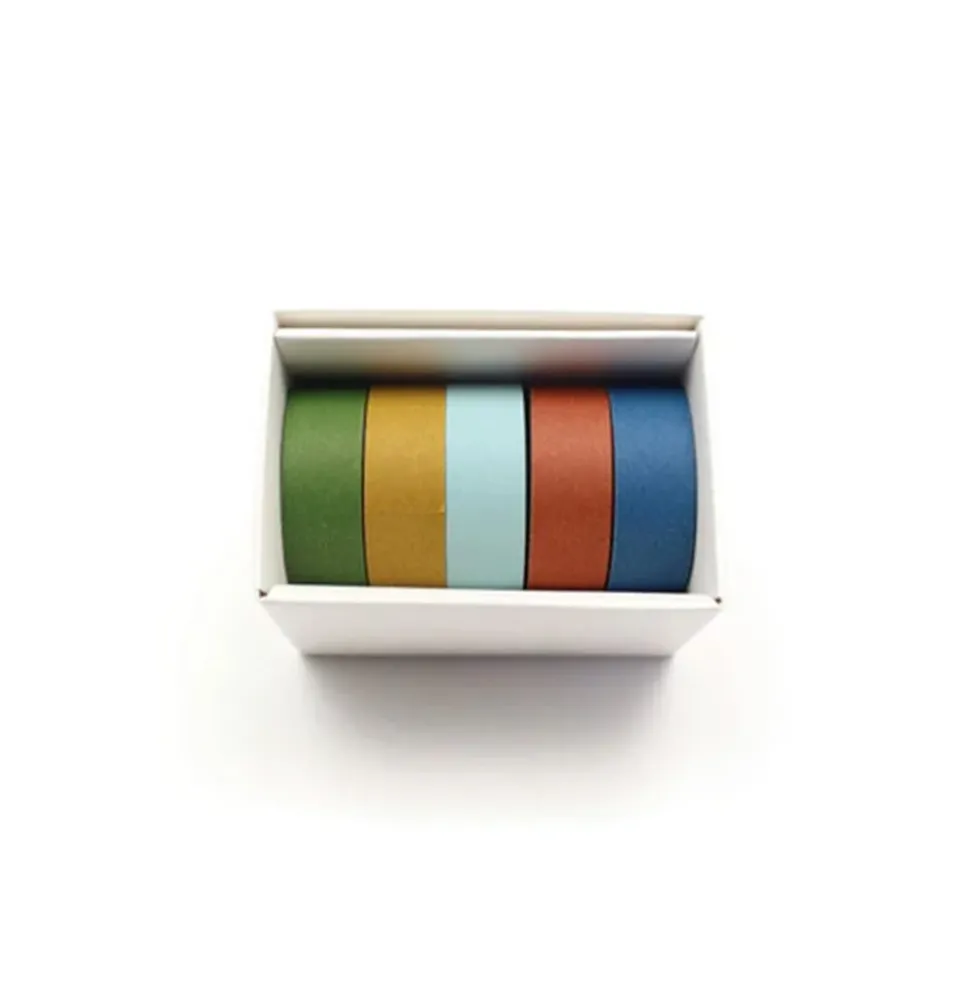 Masking Tape Gift box 5 Pieces Set Matte