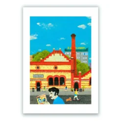 Matadero Giclée Print A4