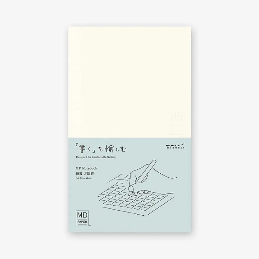 MD Notebook B6 Slim Gridded