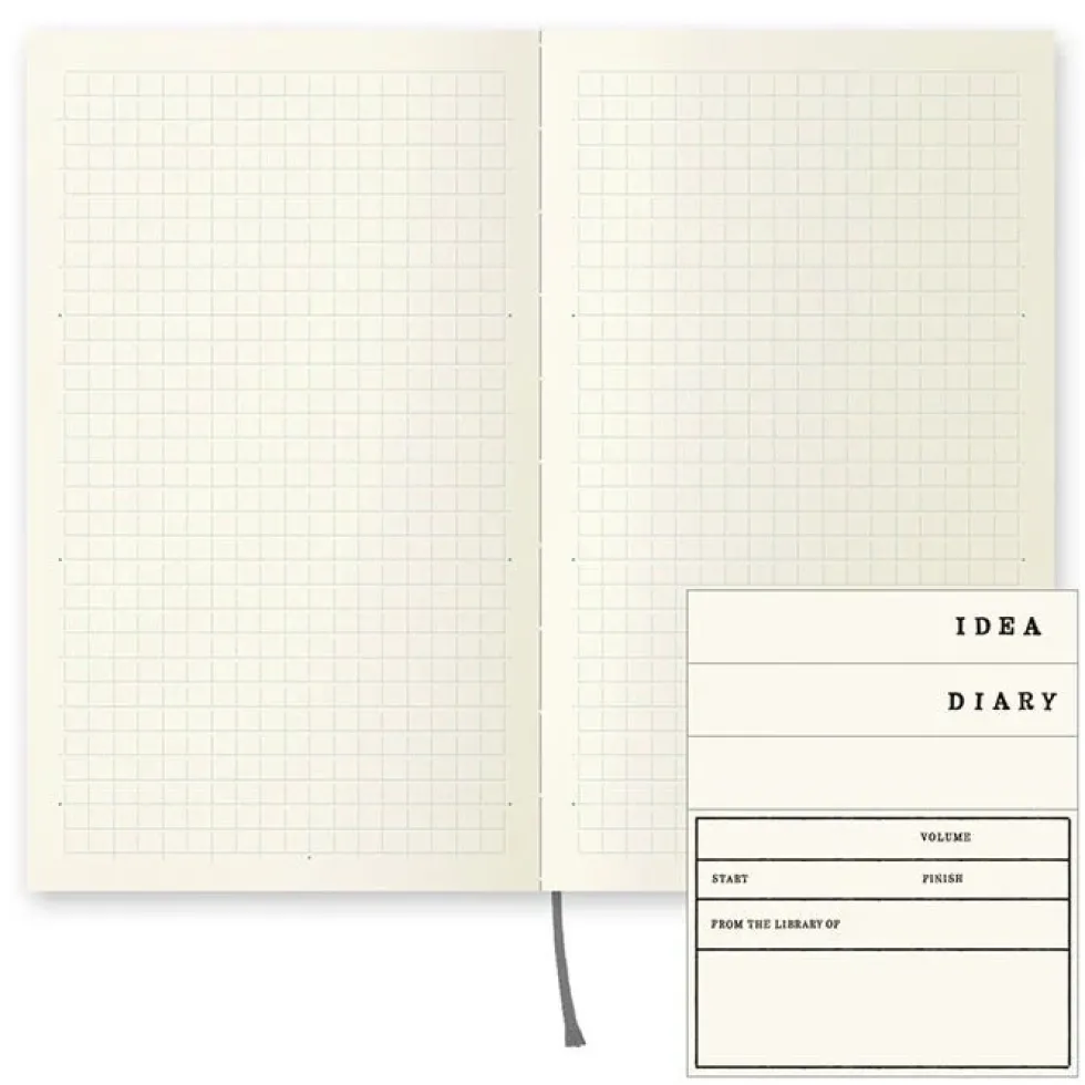 MD Notebook B6 Slim Gridded