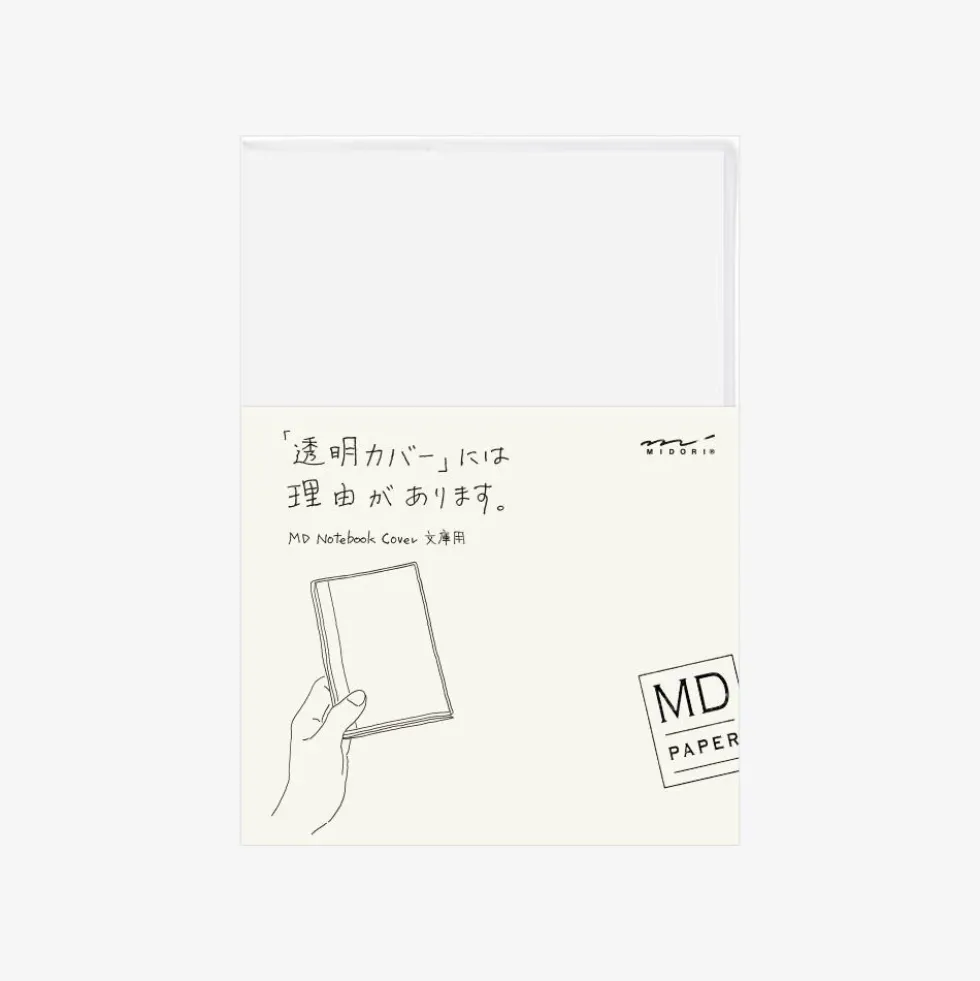 MD Notebook Clear Cover A6