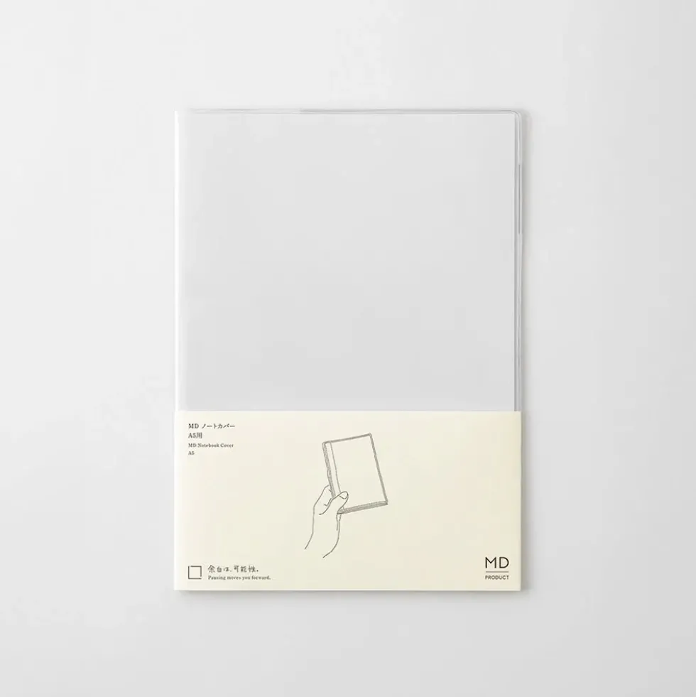 MD Notebook Clear Cover A5