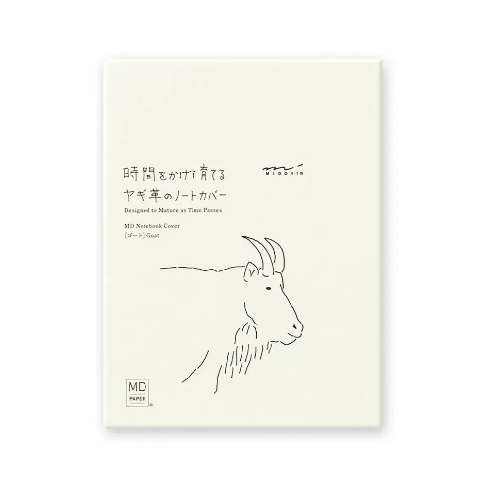 MD Notebook Cover Boxed A6 Goat Leather