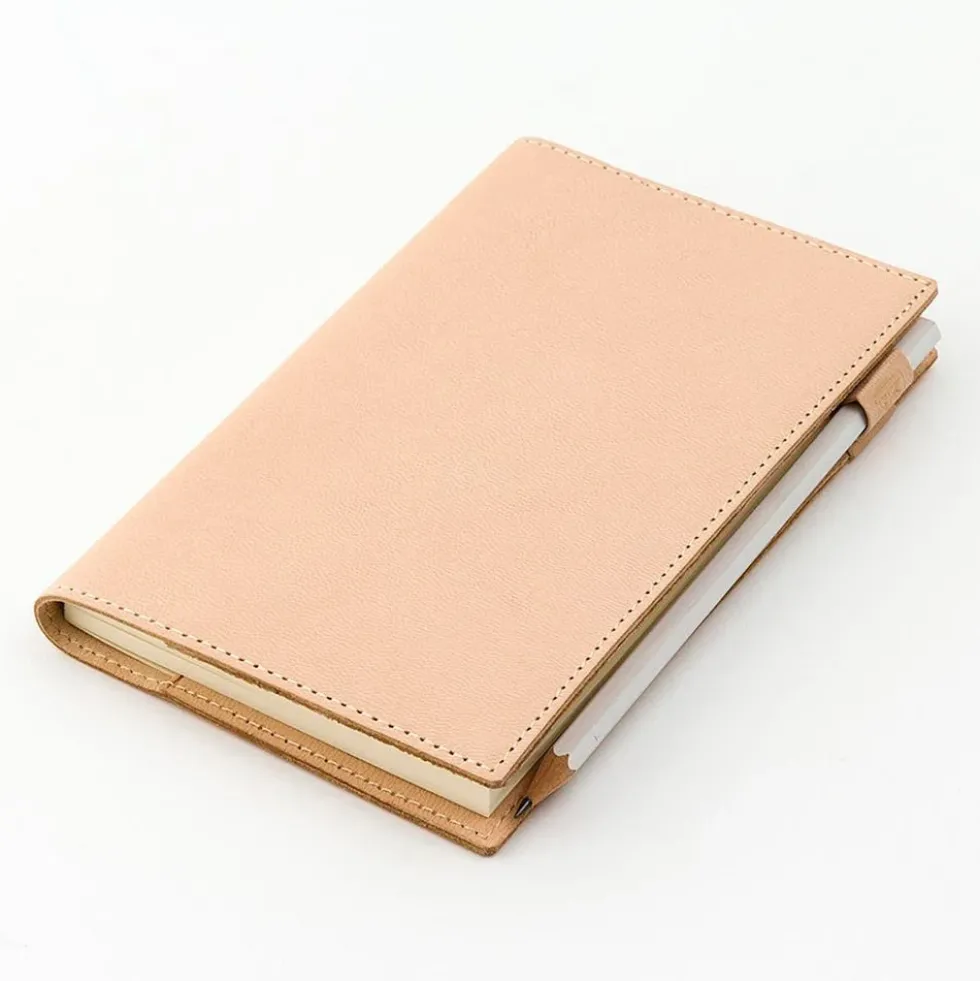 MD Notebook Cover Boxed B6 Slim Goat Leather