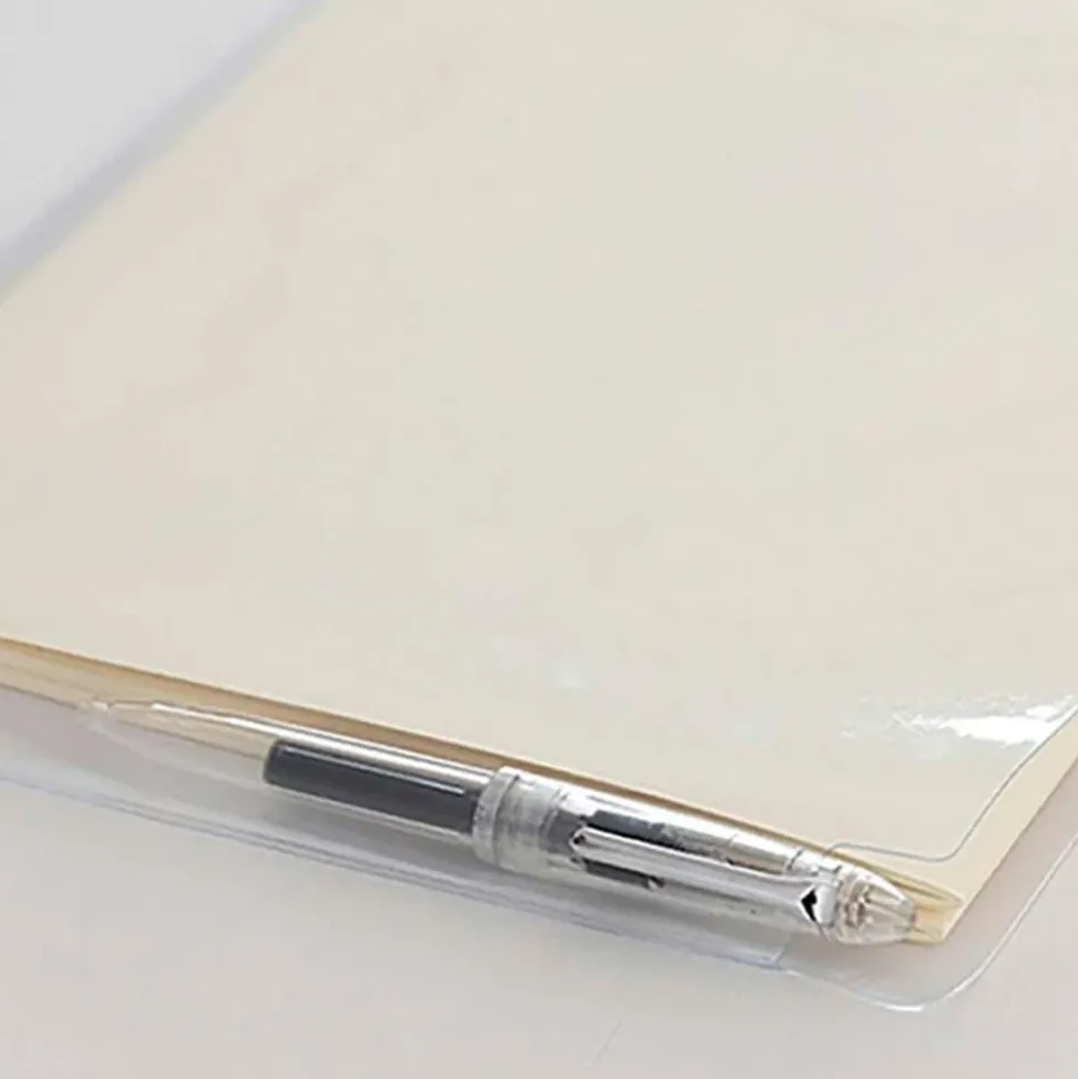 MD Notebook Cover Clear Bag for A4 Variant Horizontal