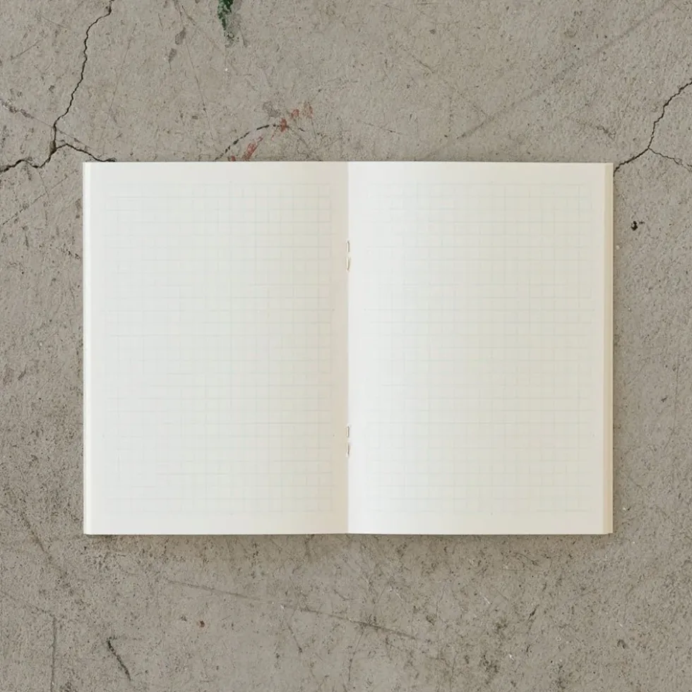 MD Notebook Light A6 Gridded (set of 3)