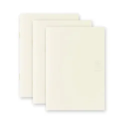 MD Notebook Light A6 Gridded (set of 3)