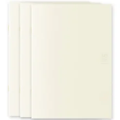 MD Notebook Light A5 Lined (set of 3)