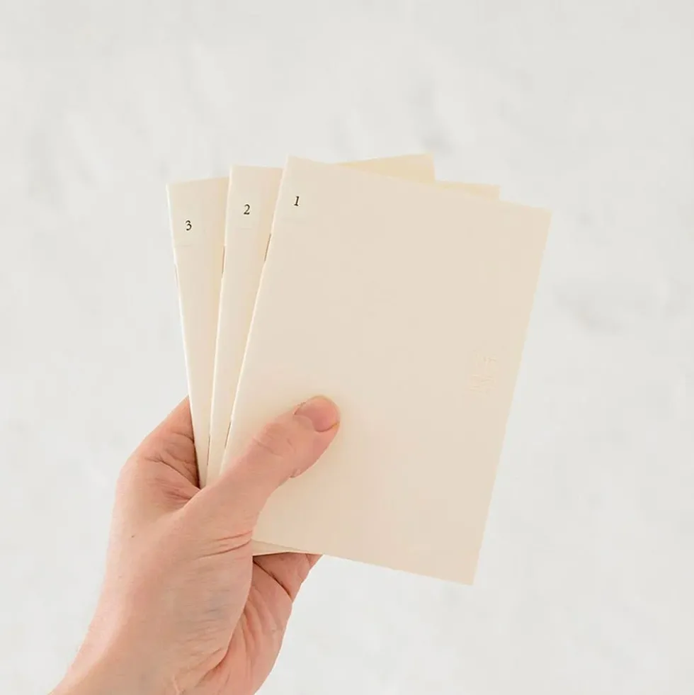 MD Notebook Light A6 (set of 3)
