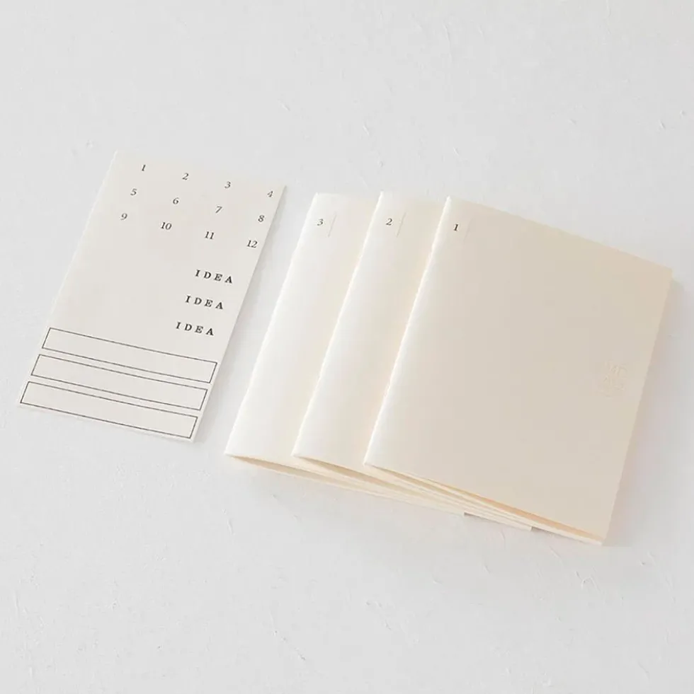 MD Notebook Light A6 (set of 3)