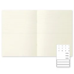 MD Notebook Light A4 Variant Lined (Pack of 3)