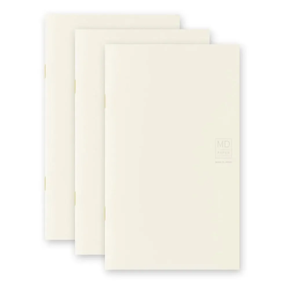 MD Notebook Light B6 Slim Gridded (Pack of 3)