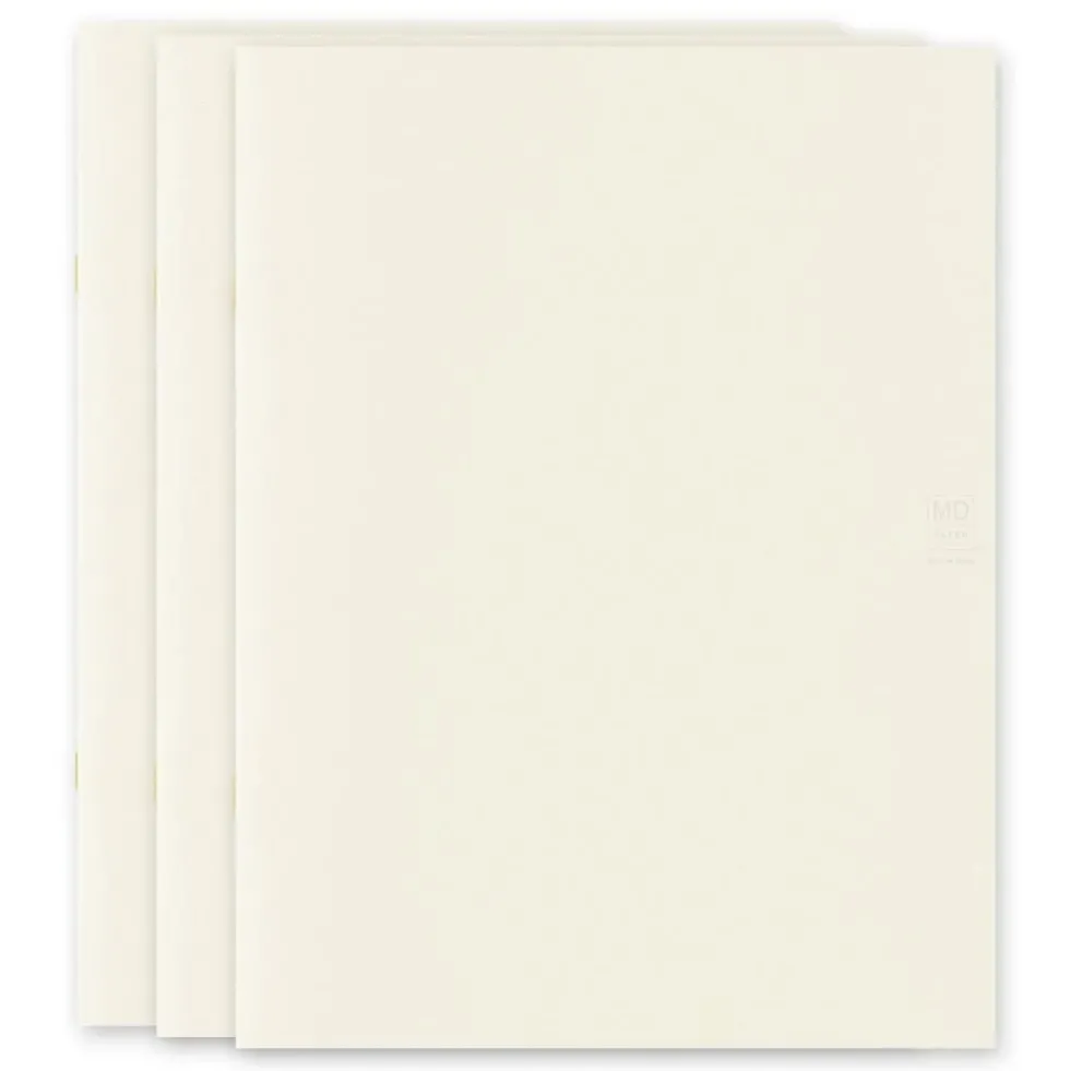 MD Notebook Light Variant A4 Blank (set of 3)