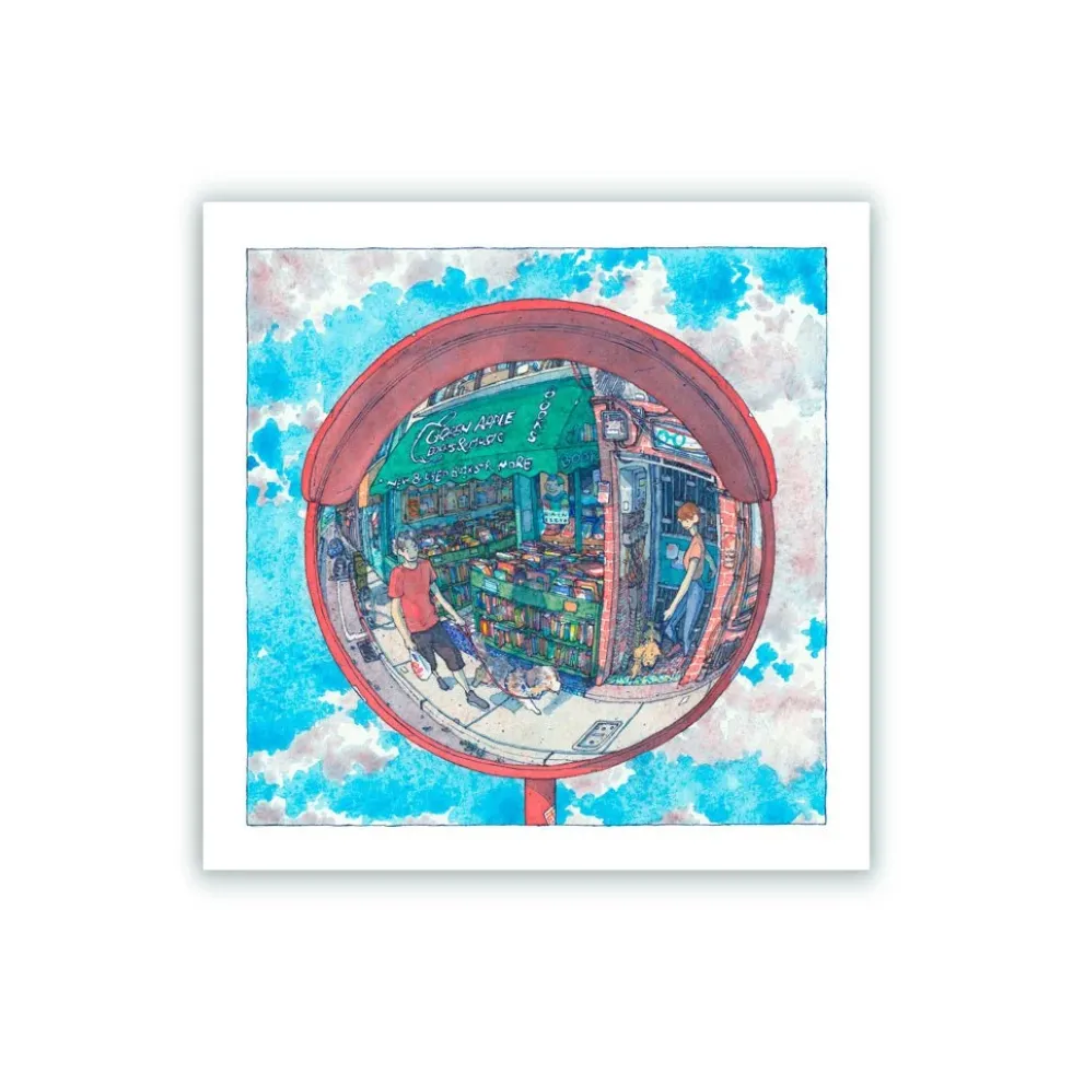 Meet Cute Giclée Print 22x22