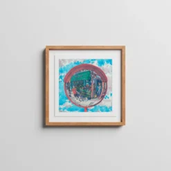 Meet Cute Giclée Print 22x22