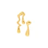 Melt Gold Earrings